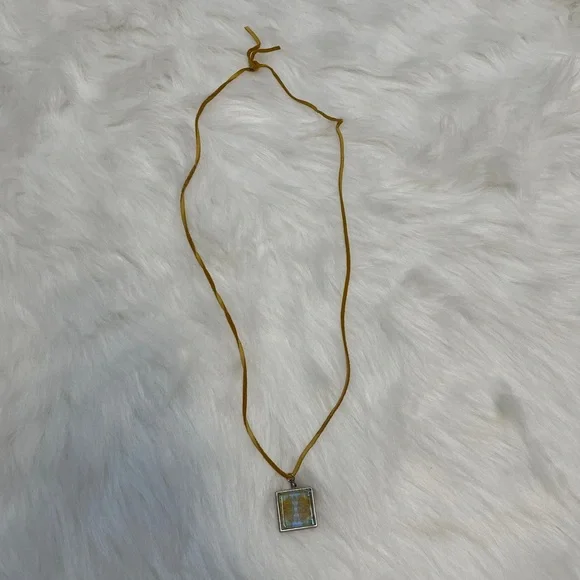 Third Eye Pinecone Pendant and Tigers Eye Beaded Necklace Festival Bundle - Picture 5 of 10